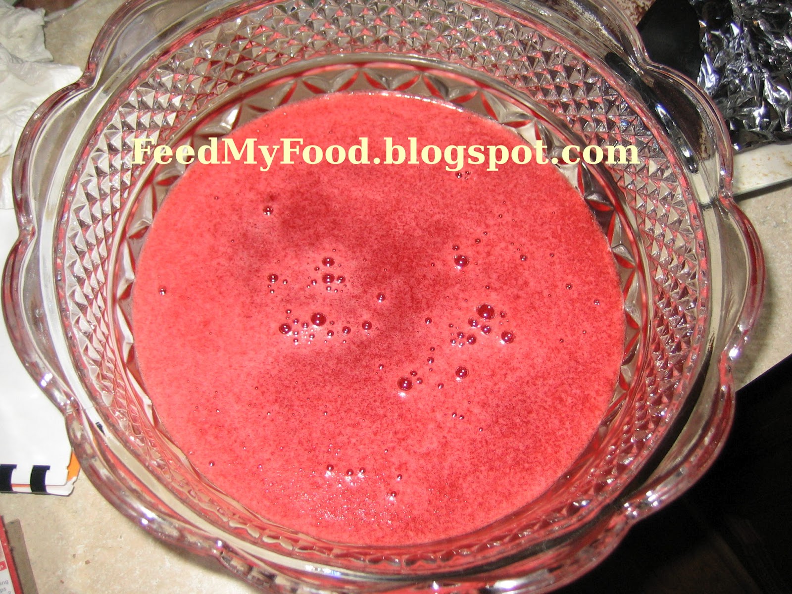 FeedMy Grandmother's Cinnamon Applesauce Jello FeedMyFood... because