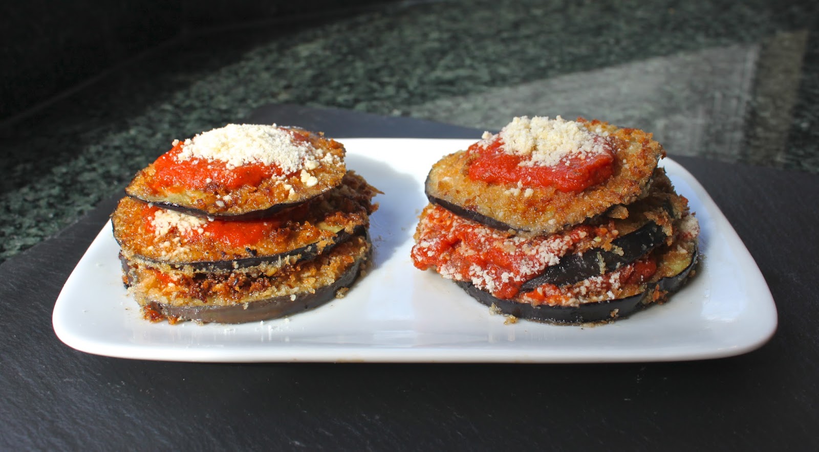 From Which Things Grow Chew on This Eggplant Parmesan Tower