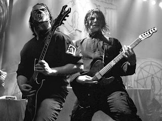 Mick Thomson dan Jim Root - Slipknot Mick Thomson dan Jim Root - Slipknot