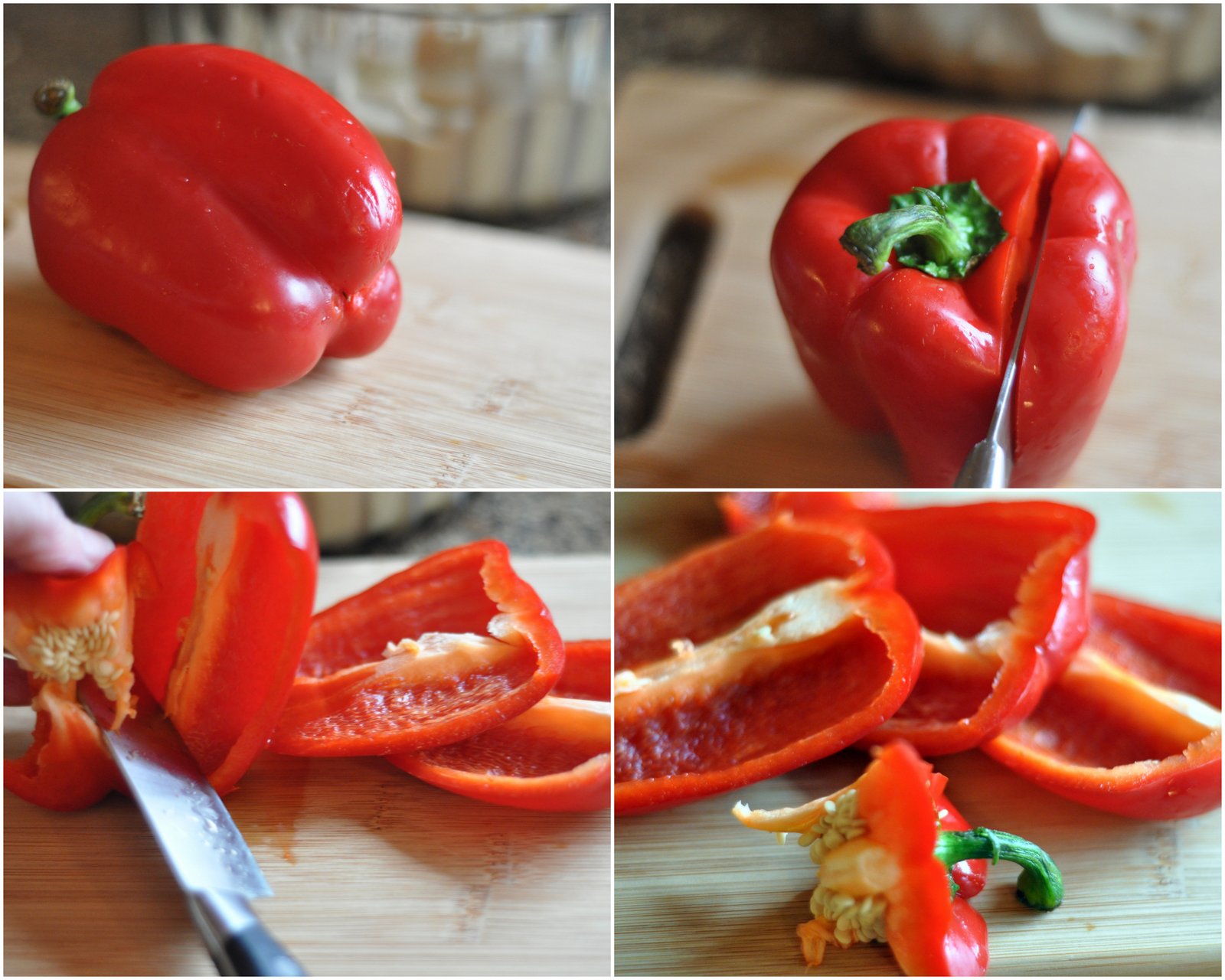 Mennonite Girls Can Cook How to cut up a Sweet Pepper