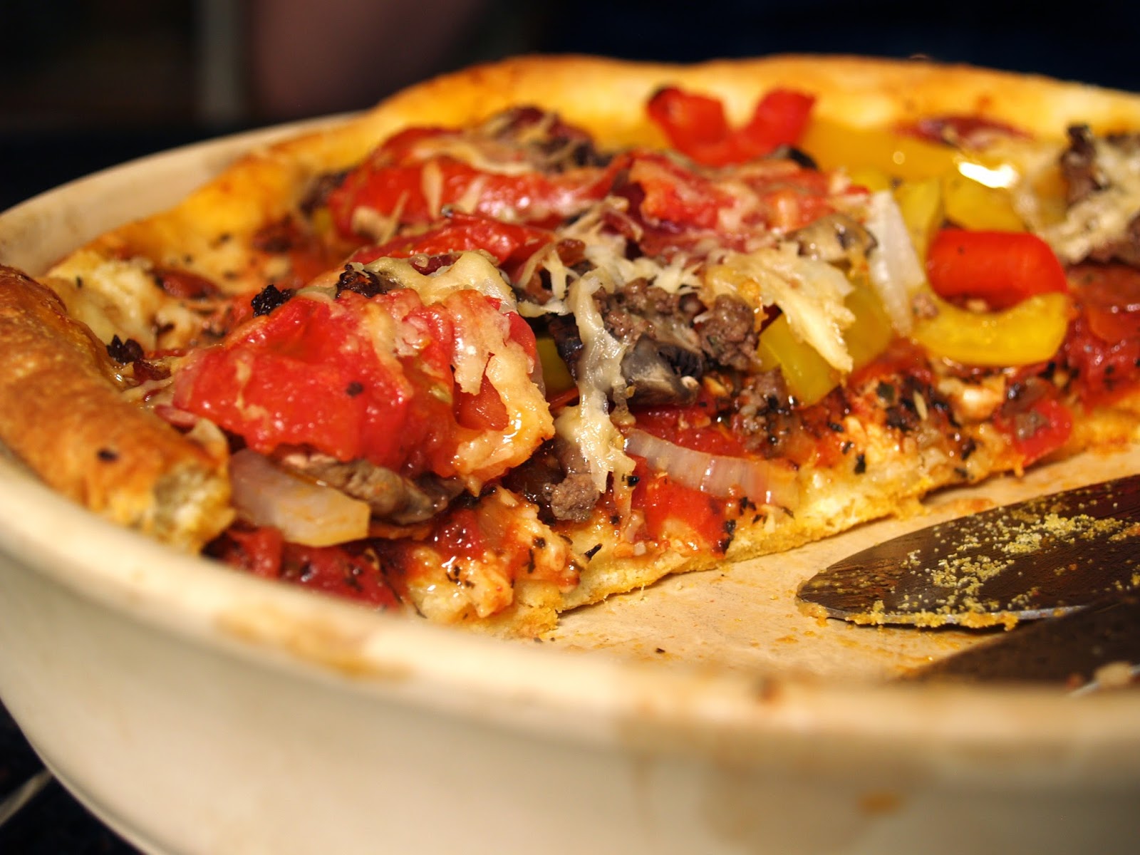 Hungry Hungry Highness Copycat Uno's Deep Dish Pizza