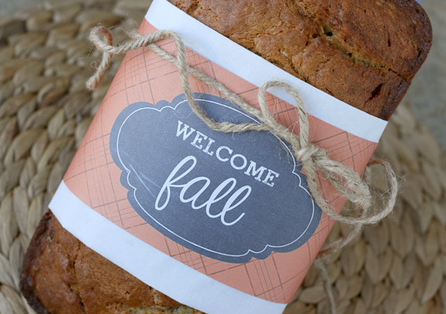 fall treat labels fall