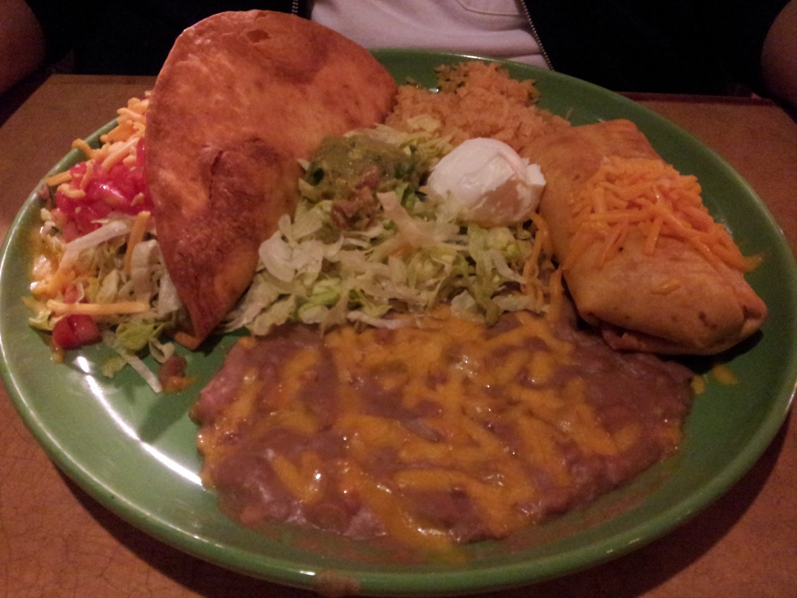 Combo Plate at Azteca Real Combo Plate at Azteca Real