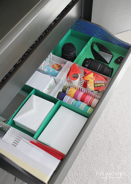 IHeart Organizing UHeart Organizing Office in an Armoire (With DIY