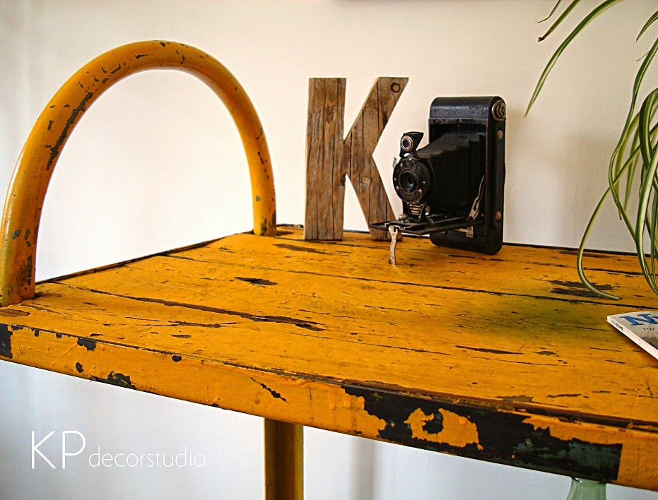 KP Tienda Vintage Online: Carro industrial como camarera vintage