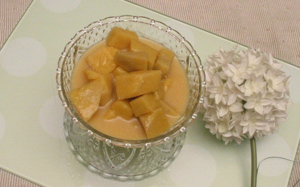 FOOD PLUS LOVE Yam Kolak (Indonesian Dessert Yam in Coconut Milk)