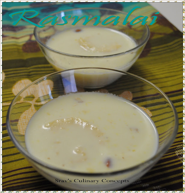 Rasmalai Using Ricotta Cheese Want to know