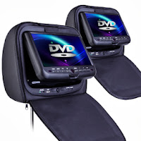best headrest dvd player monitors with zipper covers