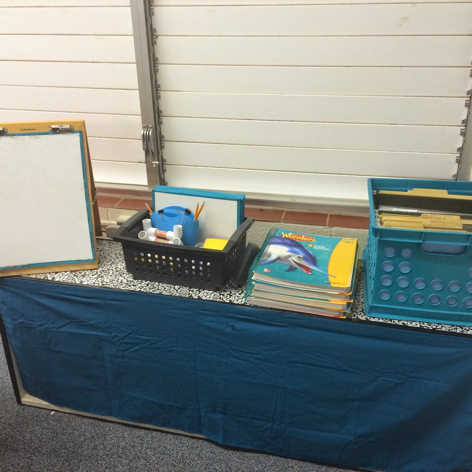 Extra Special Teaching Covering Up the Ugly! Shelf Makeover