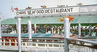 Ocean City Days Chris Montagne Restaurant Oc Nj Chris Restaurant Next To Hogates And The Ocean City Somers Point Causeway Bridge Was A Long Time Landmark First Thing You Saw When Driving Into