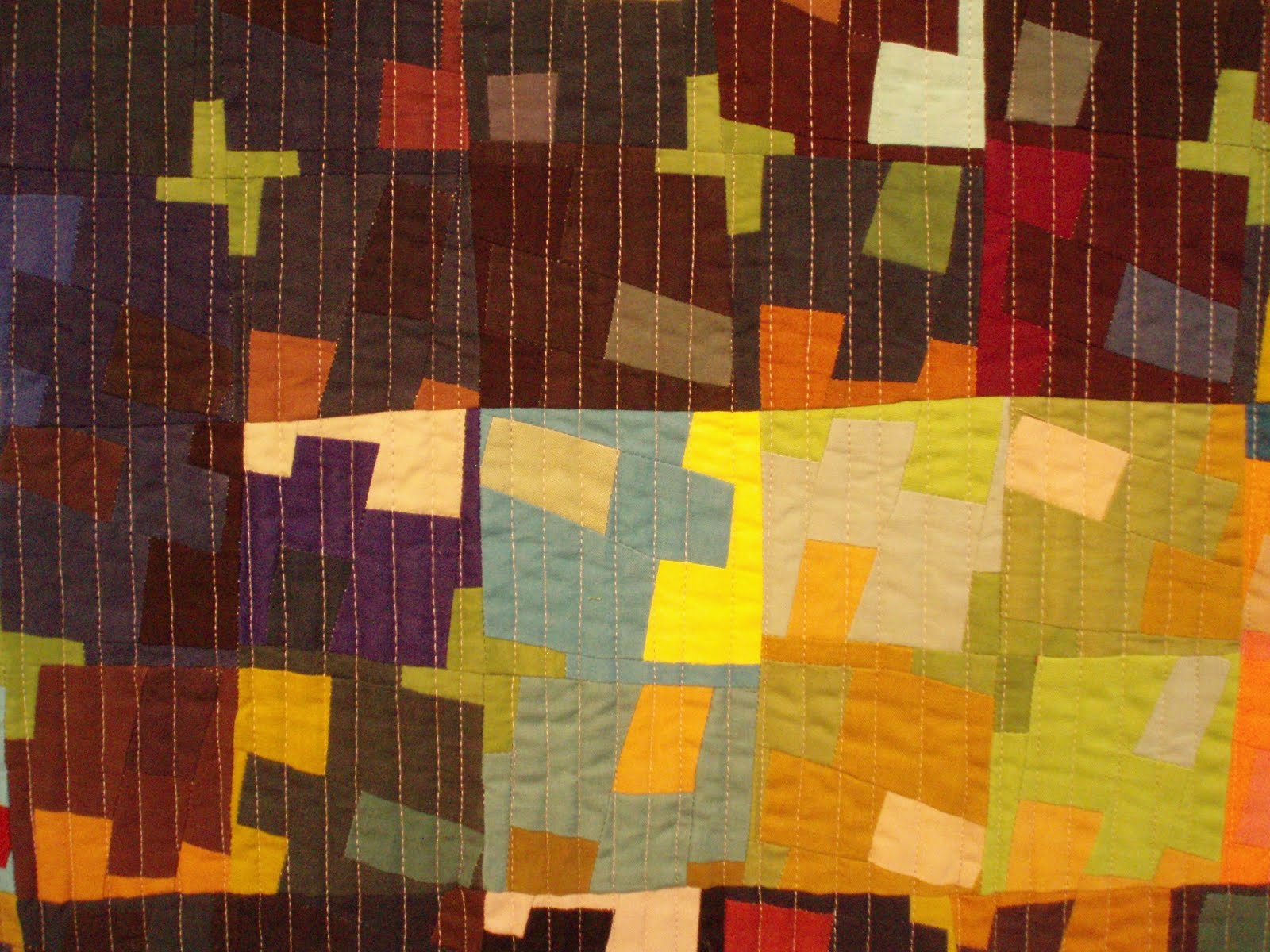 Art With a Needle Quilt National report 3 machine piecing
