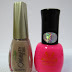 Nghia O'Beauty S019 and that Obnoxiously Pink Nail Polish from Odessa