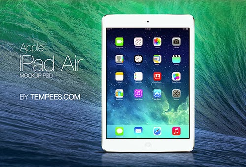 iPad Air Mockup PSD iPad Air Mockup PSD