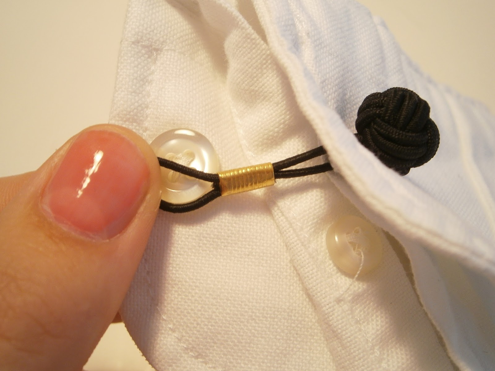 Mlle.Brico DIY How My Cufflinks Work