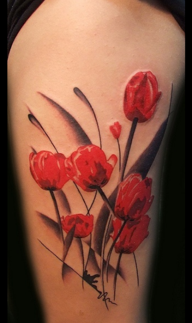 Sweet Flowers Tattoo