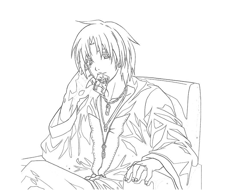 Printable Allen Walker Card Coloring Pages printable-allen-walker-card-coloring-pages