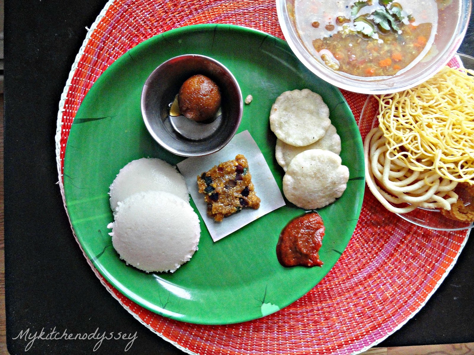 Diwali thali