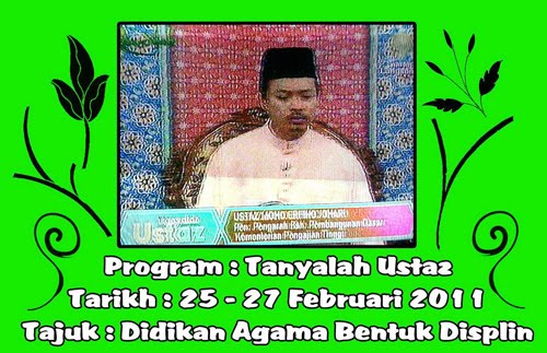 Ustaz Mohd Erfino Johari www.mymaktabaty.com
