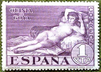 50 EUROS - REF. 15 - SELLO DE 1930 - ESTADO NUEVO - tamaño  4,8 x 3,4