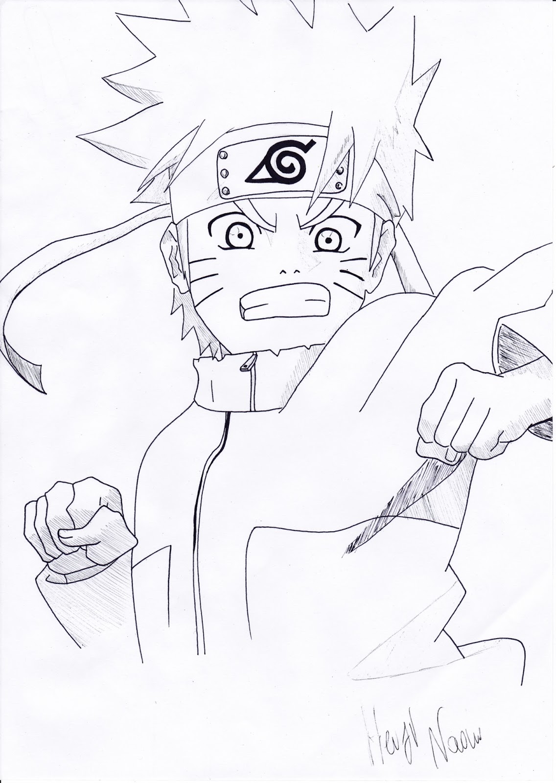 Mondo Giappone Fumetti Personali Disegno Naruto