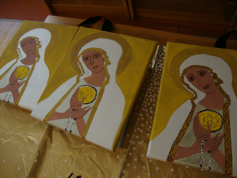 Marta, Julie e Maria How to paint icons