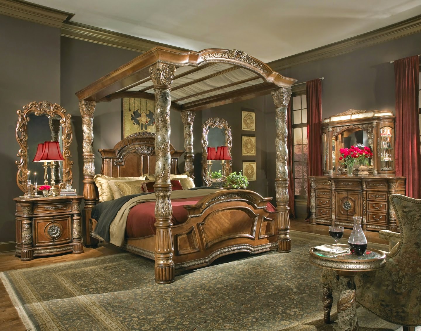 luxirious bedroom designs and ideas