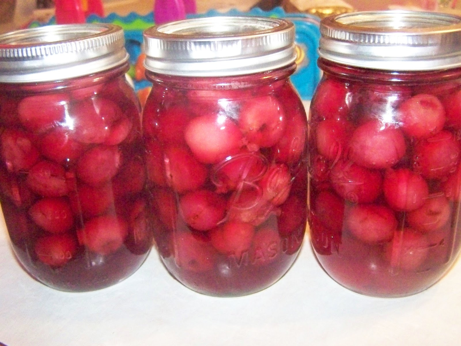 A to Z for Moms Like Me Bottled Cherries