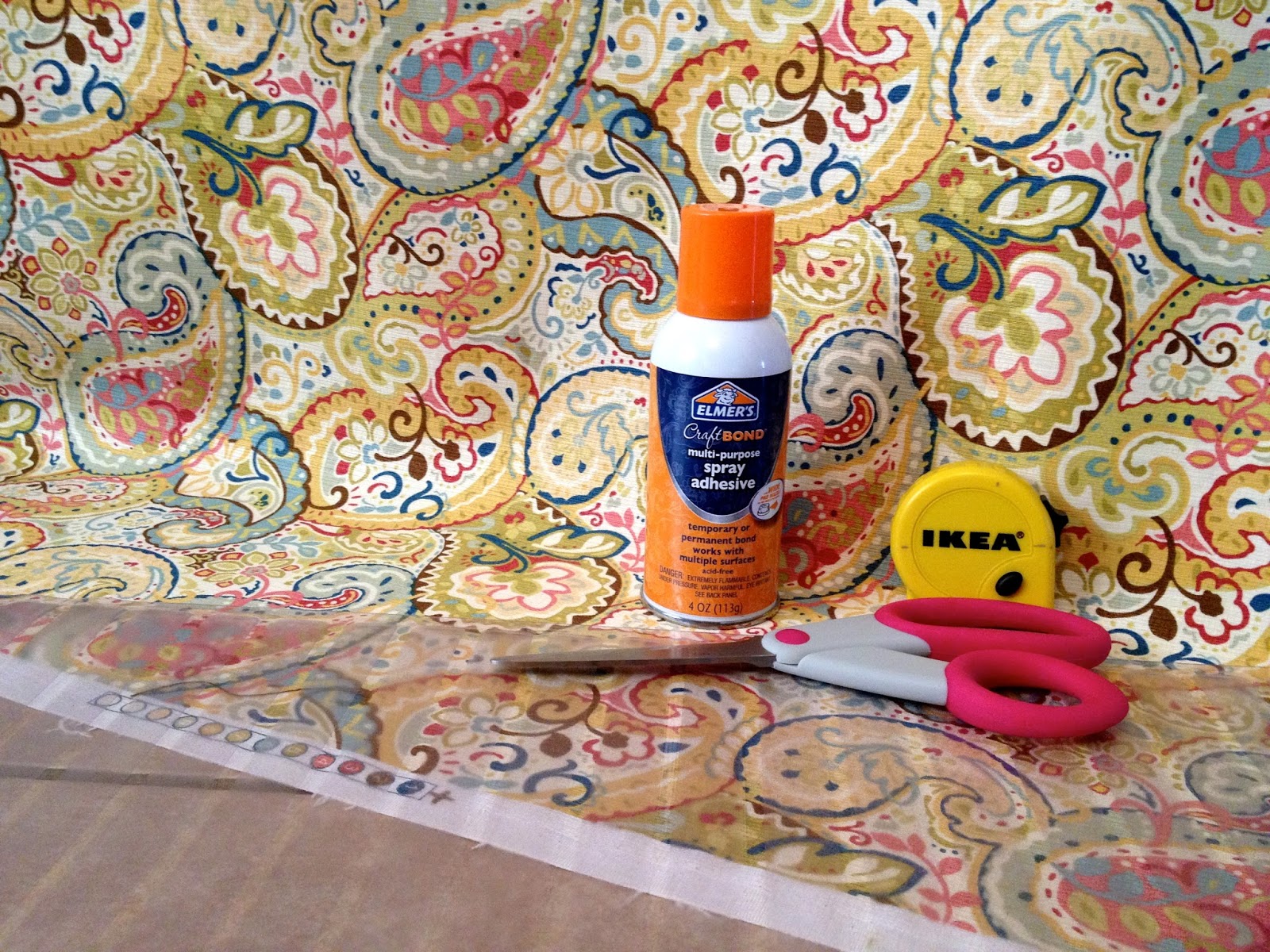 Make a Simple Custom Rug with Fabric Overthrow Martha