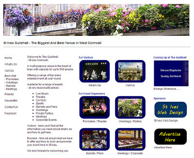 St Ives Guildhall - Website