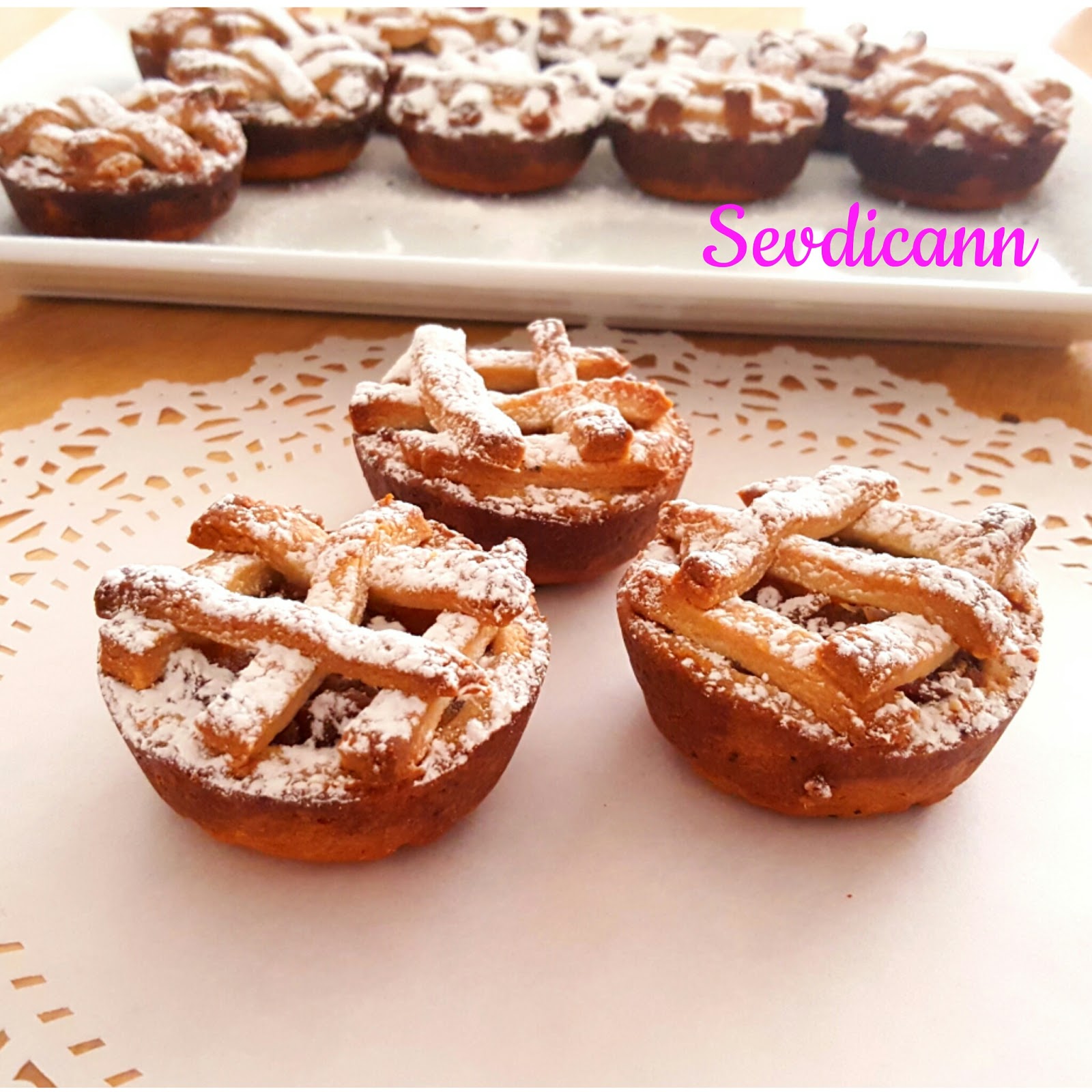 Cupcake Kalıbında Elmalı Turta Nasıl Yapılır Sevdicann