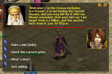 Eudemons Online weekened Auction event