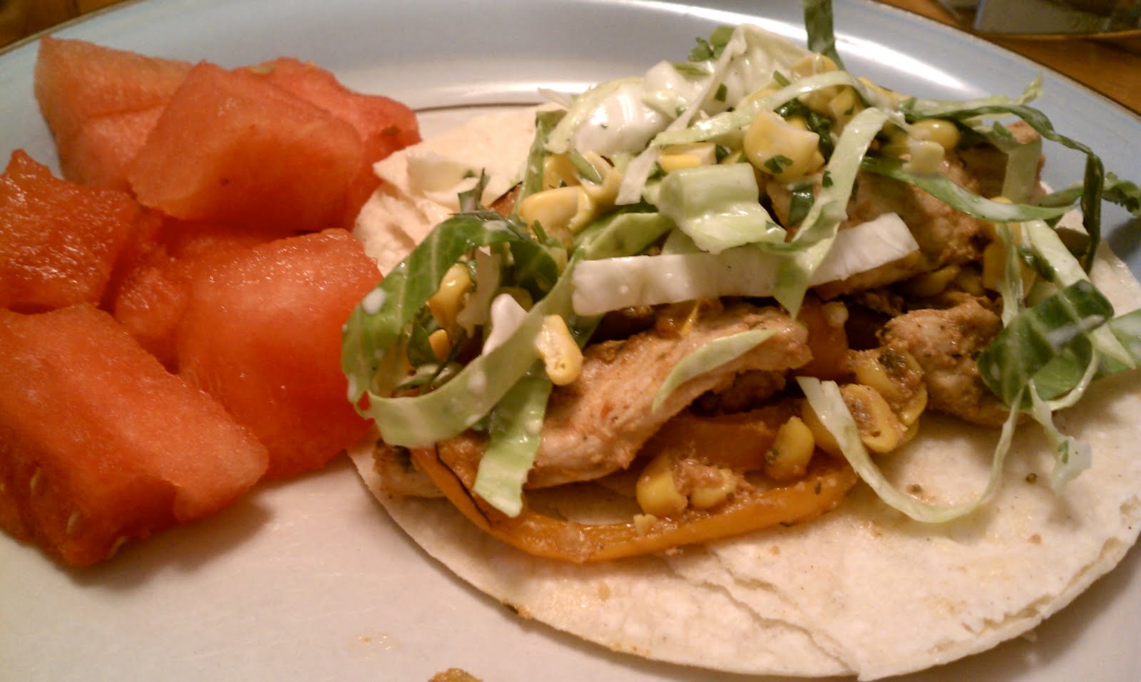 It Really Works! Pork Soft Tacos with Cabbage & Corn Slaw
