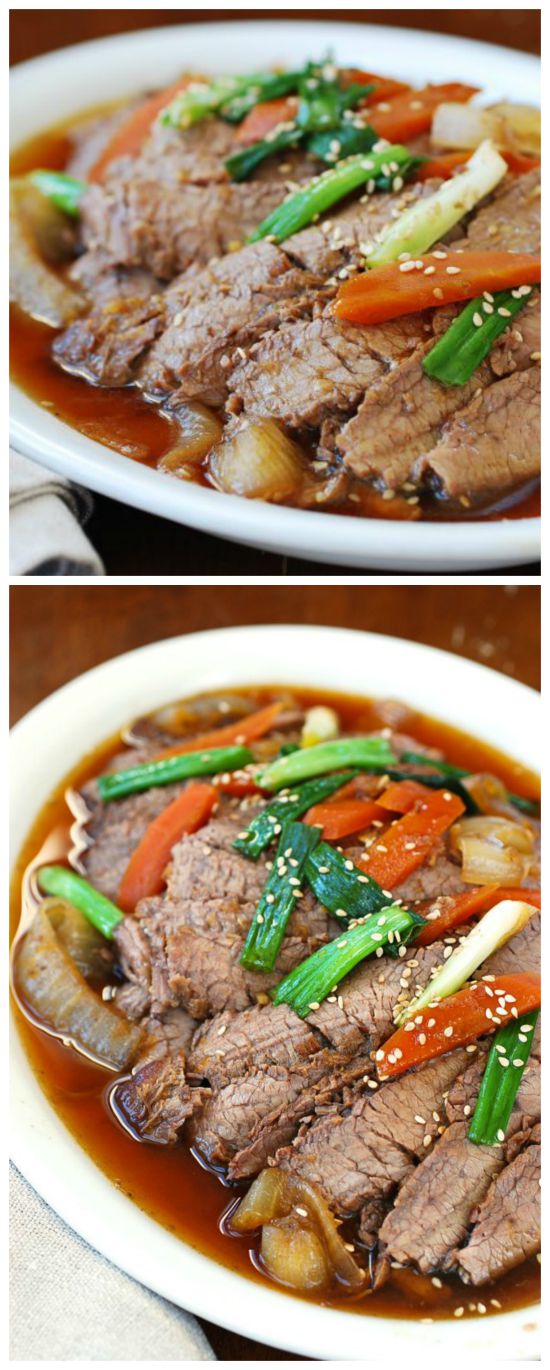 Slow Cooker from Scratch® Slow Cooker Korean Beef Bulgogi from Korean Bapsang