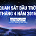 Quan sát bầu trời tháng 4 năm 2015
