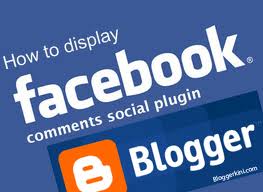 how to add facebook comment box to blogger