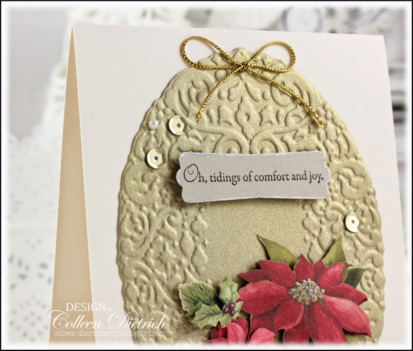 Oh Tidings Of Comfort And Joy Colleen Dietrich Designs