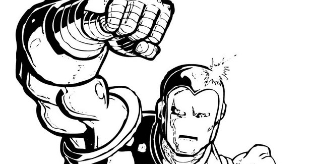 Superhero Coloring Pages For Kids