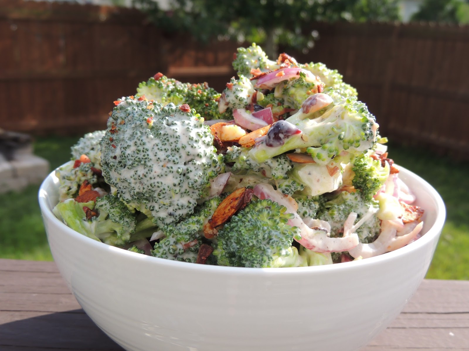 Grunge Cookbook's Screaming Broccoli Tree Salad.