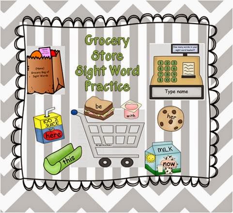 http://www.teacherspayteachers.com/Product/Grocery-Store-100-Sight-Word-Practice-Fun-1313439