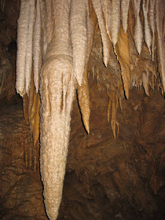 Stalactites, Lake Shasta Caverns, Lake Shasta, California