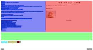 Real Time HTML Editor