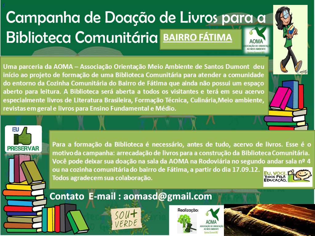 #106C40 de Livros para a Biblioteca da Cozinha Comunitária do Bairro Fátima 1024x768 px Projeto Cozinha Comunitária #2487 imagens