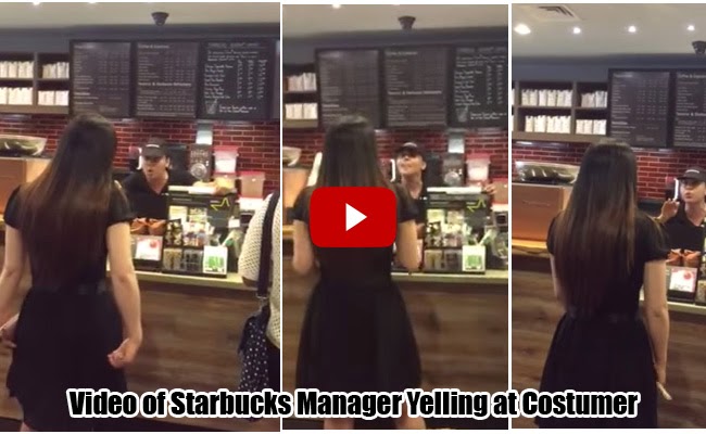 New York:Starbucks Manager Yelling at Costumer because of Cookie Straw Goes Viral New York:Starbucks Manager Yelling at Costumer because of Cookie Straw Goes Viral