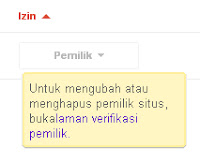 Klik Laman Verifikasi Pemilik Klik Laman Verifikasi Pemilik
