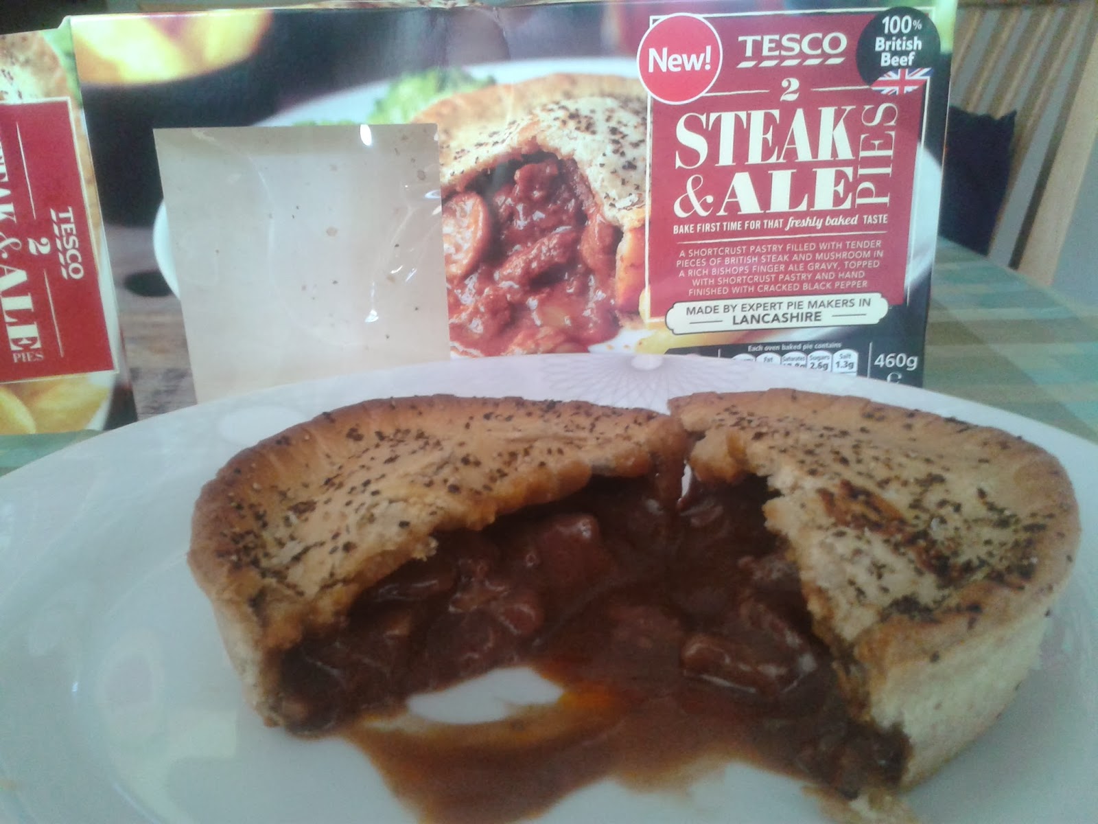 Tesco Steak and Ale Pie Review