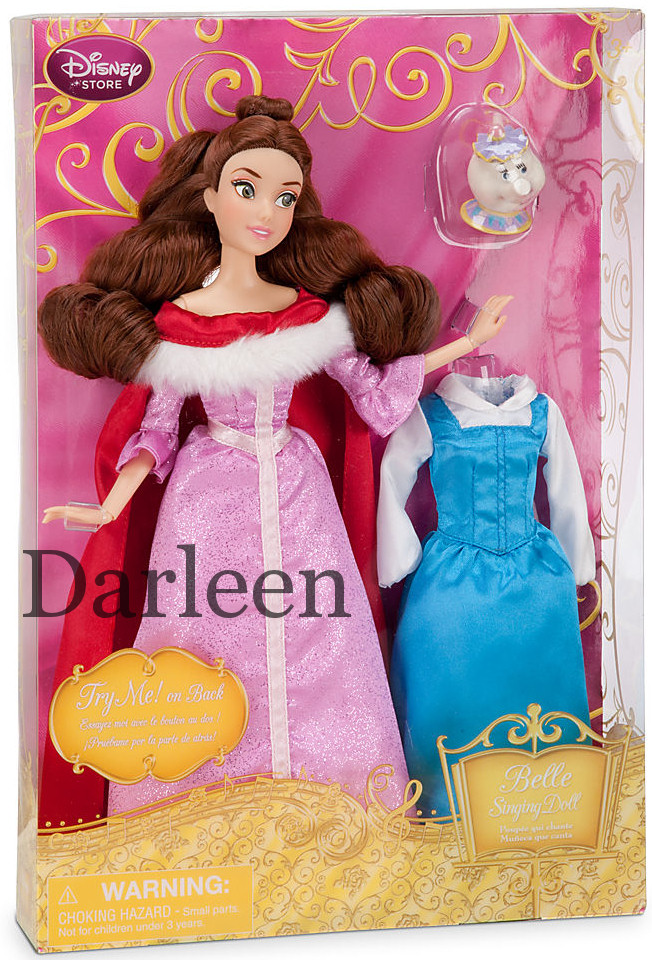 muñeca bella disney store