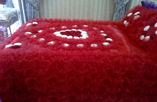 Dantelli, Fırfırlı Yatak Örtüsü Modelleri