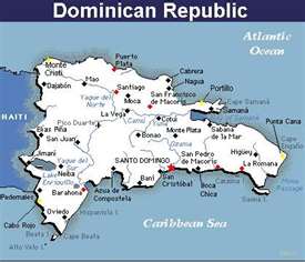 Mapa de República Dominicana Mapa de República Dominicana