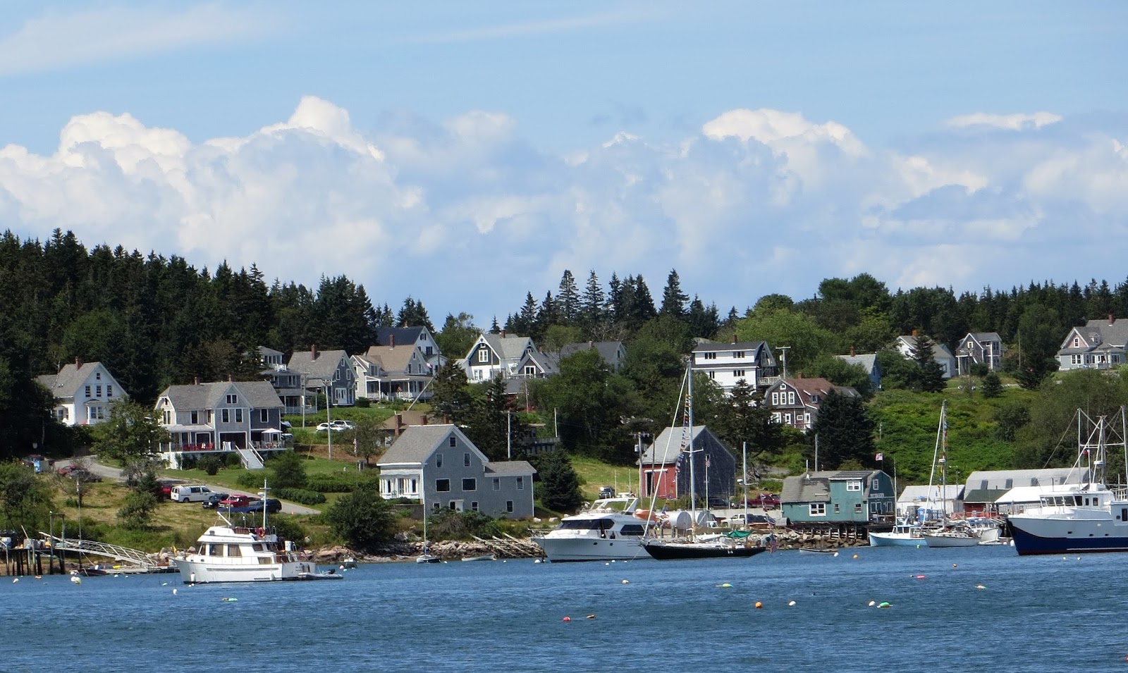 Sailing, sailing, Sweet Chariot Music Festival on Swan's Island