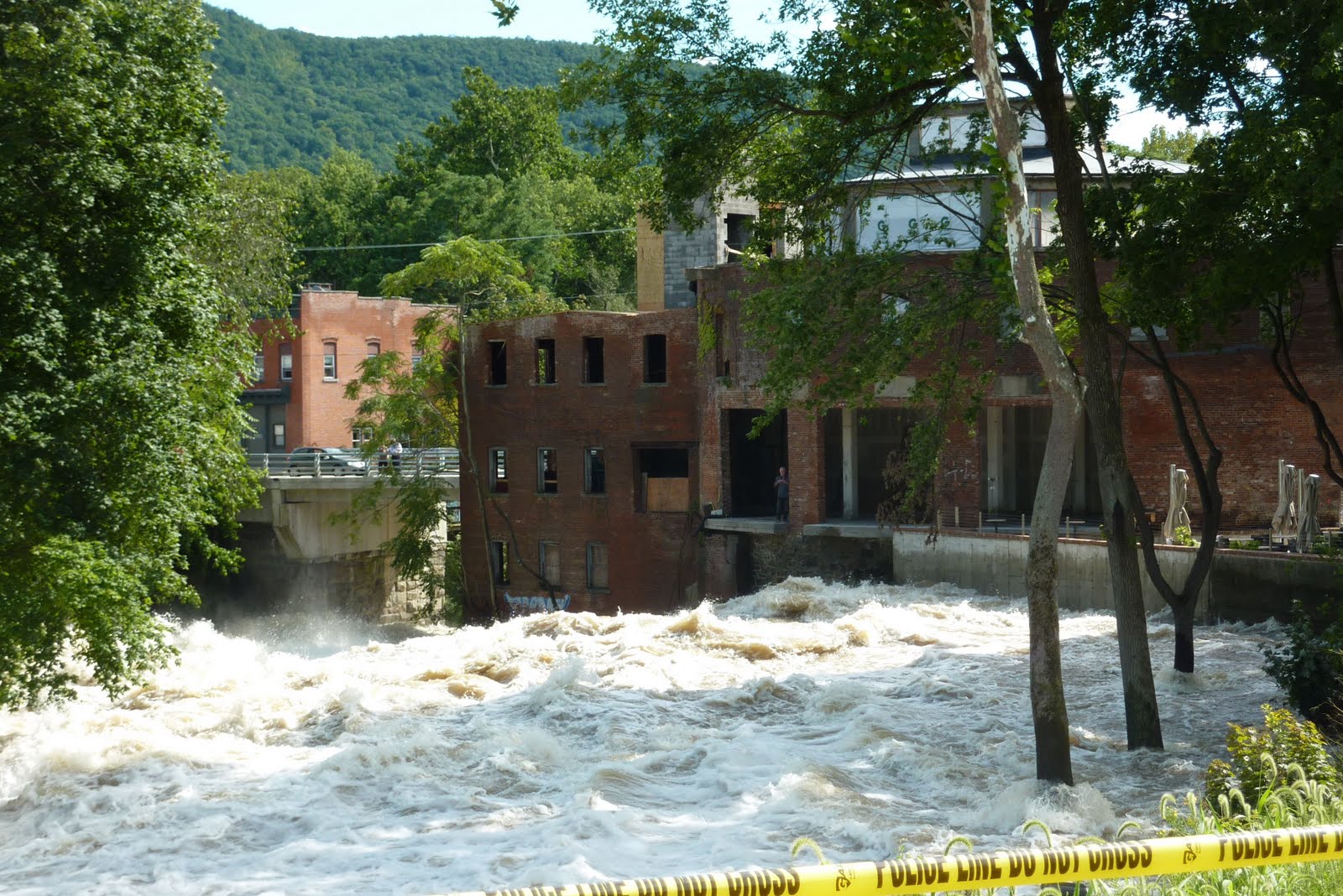 KKNY Irene in Beacon Fishkill Creek